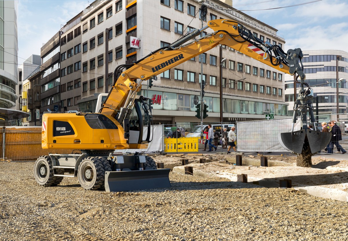 Liebherr A 918 Compact Litronic Scheda Tecnica Dati Tecnici 2016